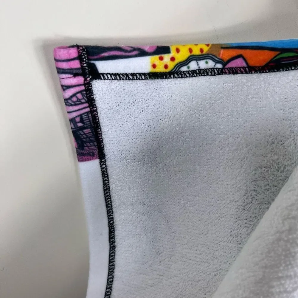 Swiminista x‎ James Peter Henry Pool Towel w Art Toss Print